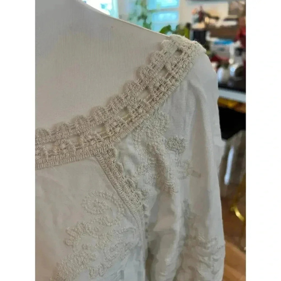 DEMOCRACY boho baggy tunic top womens size medium - Picture 10 of 11